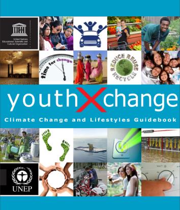 UNESCOおよびUNEP "Youth × Change guidebook series: climate change and lifestyles" 2011年発行